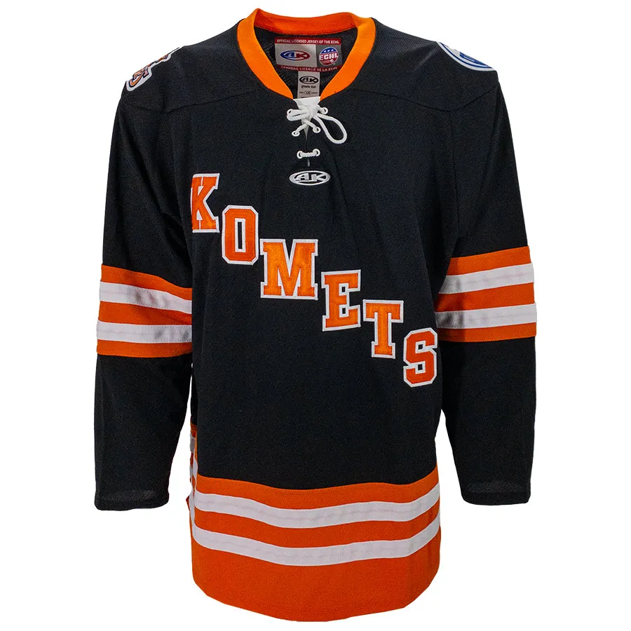 2023-24 Replica Black Komets Jersey