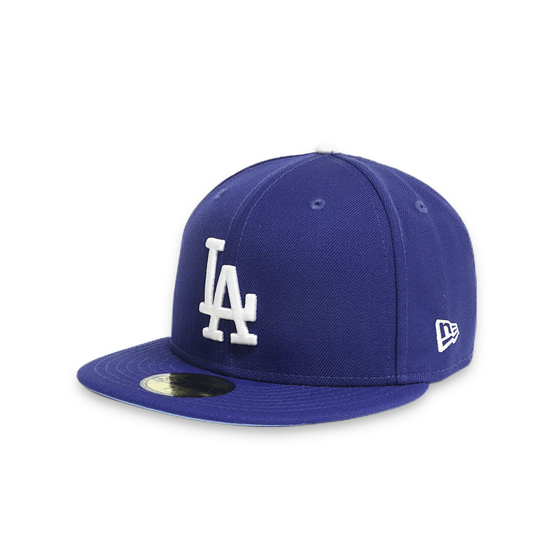 [60180889] LA Dodgers All-Start Game Icy Side Patch Men's Blue Fitted Hat