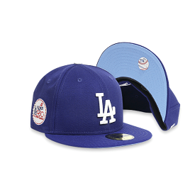 [60180889] LA Dodgers All-Start Game Icy Side Patch Men's Blue Fitted Hat