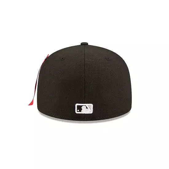 [60194086] Chicago White Sox Alpha Industry Black 59FIFTY Men's Fitted Hat