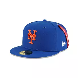 [60194098] New York Mets Alpha Industry Blue 59FIFTY Men's Fitted Hat