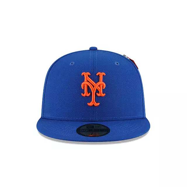 [60194098] New York Mets Alpha Industry Blue 59FIFTY Men's Fitted Hat