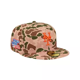 [60237949] New York Mets 86 WS Camo 59FIFTY Men's Fitted Hat