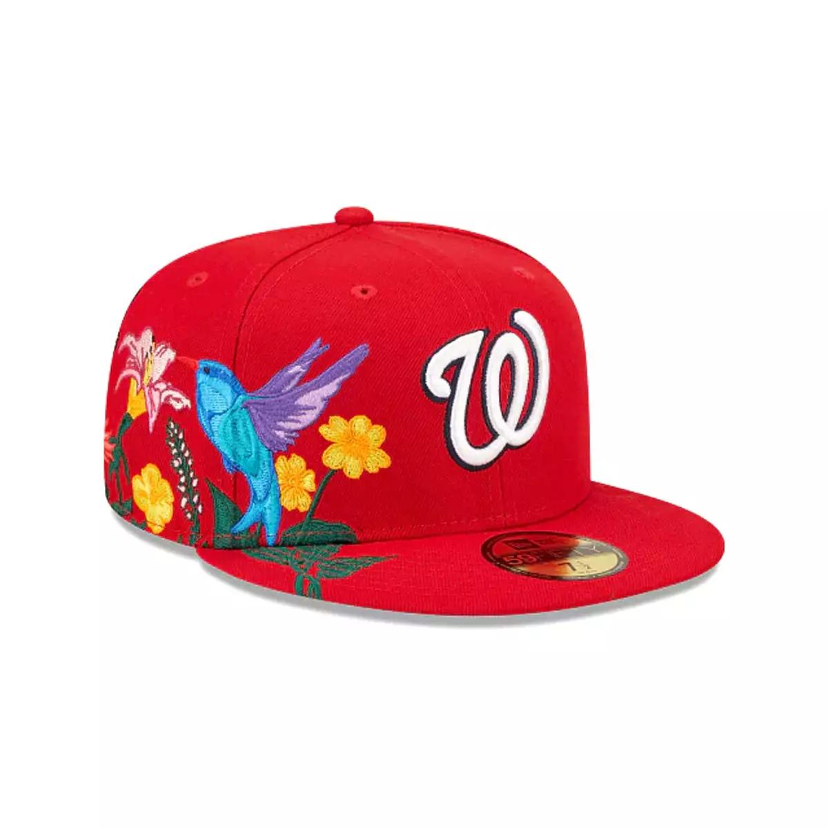 [60243431] Washington Nationals Blooming Red 59FIFTY Men's Fitted Hat