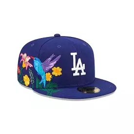 [60243444] Los Angeles Dodgers Blooming Blue 59FIFTY Men's Fitted Hat