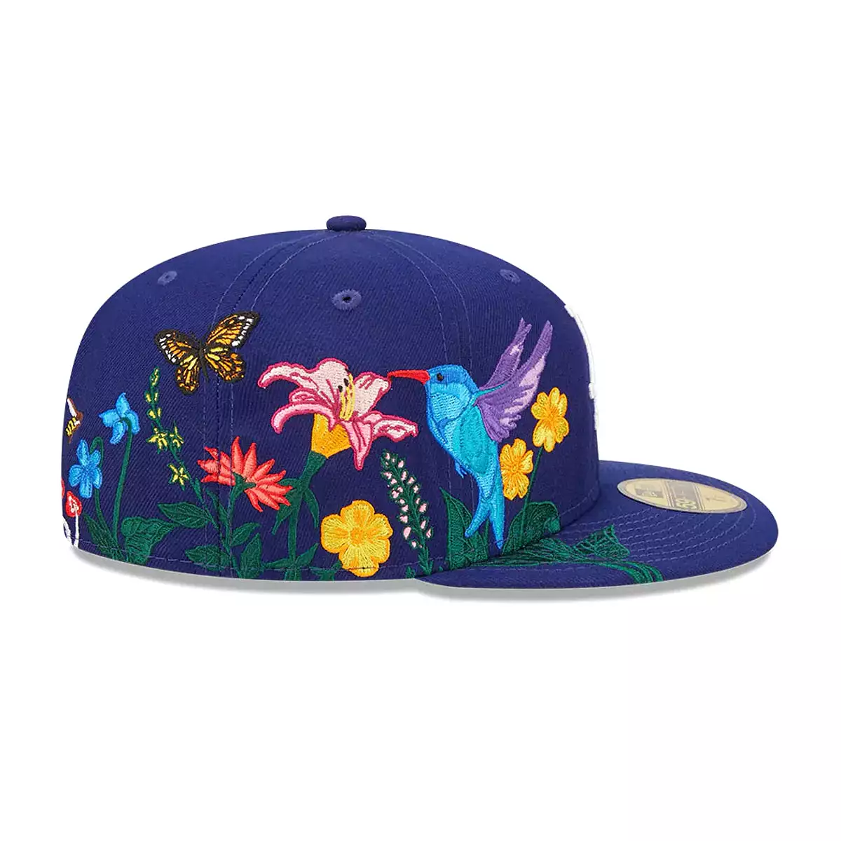 [60243444] Los Angeles Dodgers Blooming Blue 59FIFTY Men's Fitted Hat