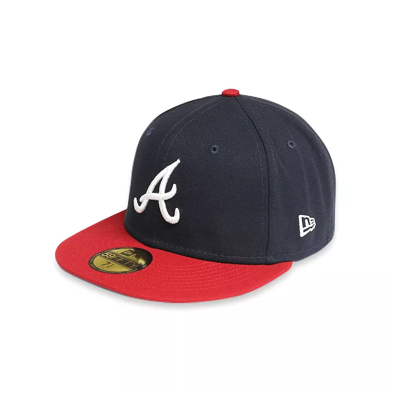 [60243505] Atlanta Braves 98 WS POP SWEAT Navy 59FIFTY Men's Fitted Hat