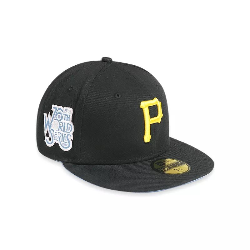 [60243519] Pittsburgh Pirates 79 WS POP SWEAT Black 59FIFTY Men's Fitted Hat