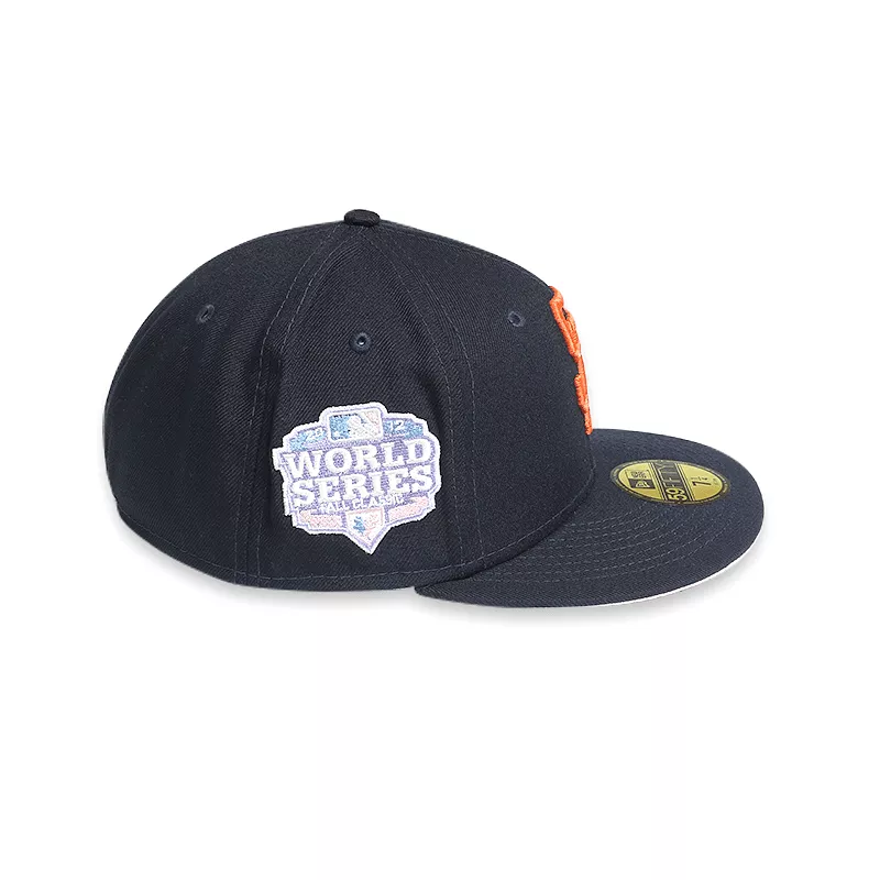 [60243523] San Francisco Giants 12 WS POP SWEAT Black 59FIFTY Men's Fitted Hat