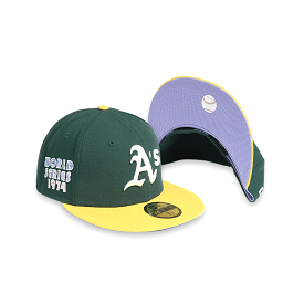 [60243525] Oakland Athletics 74 WS POP SWEAT Green 59FIFTY Men's Fitted Hat