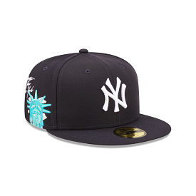 [60243748] New York Yankees Cloud Icon Navy 59FIFTY Men's Fitted Hat