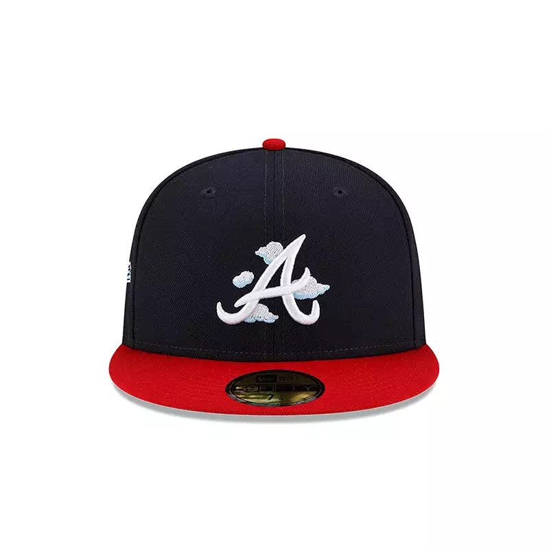 [60243843] Atlanta Braves 95 WS Navy 59FIFTY Men's Fitted Hat