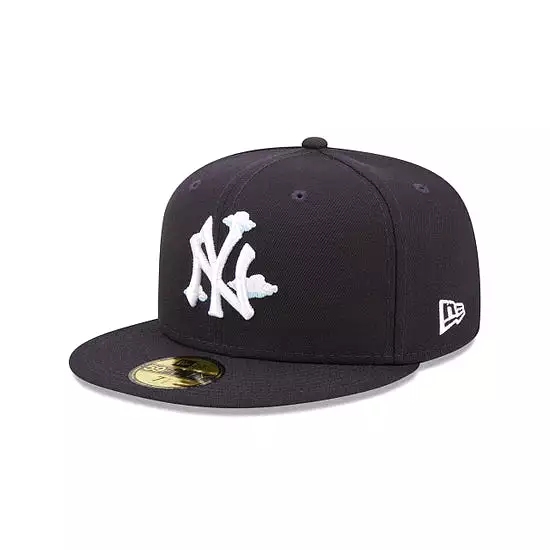 [60243849] New York Yankees 96 WS Comic Cloud Navy 59FIFTY Men's Fitted Hat