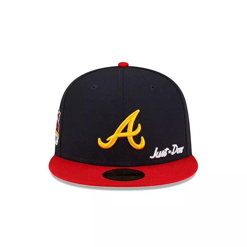 [60293461] NE X JD Atlanta Braves 00 ASG Navy 59FIFTY Men's Fitted Hat