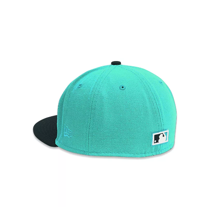 [70586969] Florida Marlins 97' World Series Patched Men's Fitted Hat