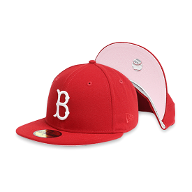 [70645214] Brooklyn Dodgers Men's Red Fitted Hats