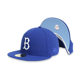 [70645216] Brooklyn Dodgers Men's Blue Fitted