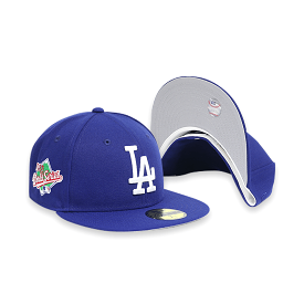 [70661323] Los Angeles Dodgers 88 WS Blue 59FIFTY Men's Fitted Hat