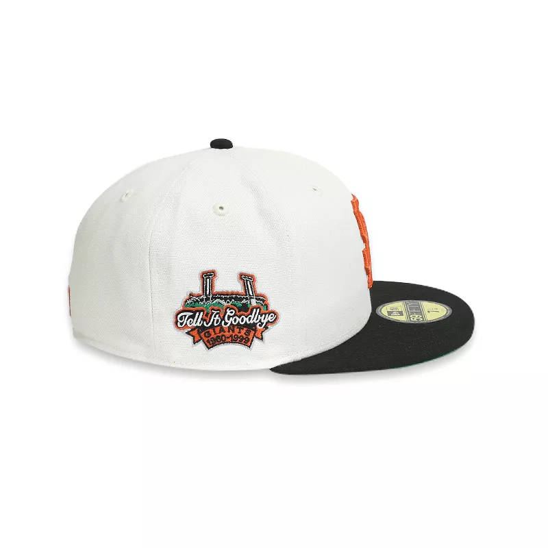 [70665618] San Francisco Giants Tell It Goodbye White 59FIFTY Men's Fitted Hat