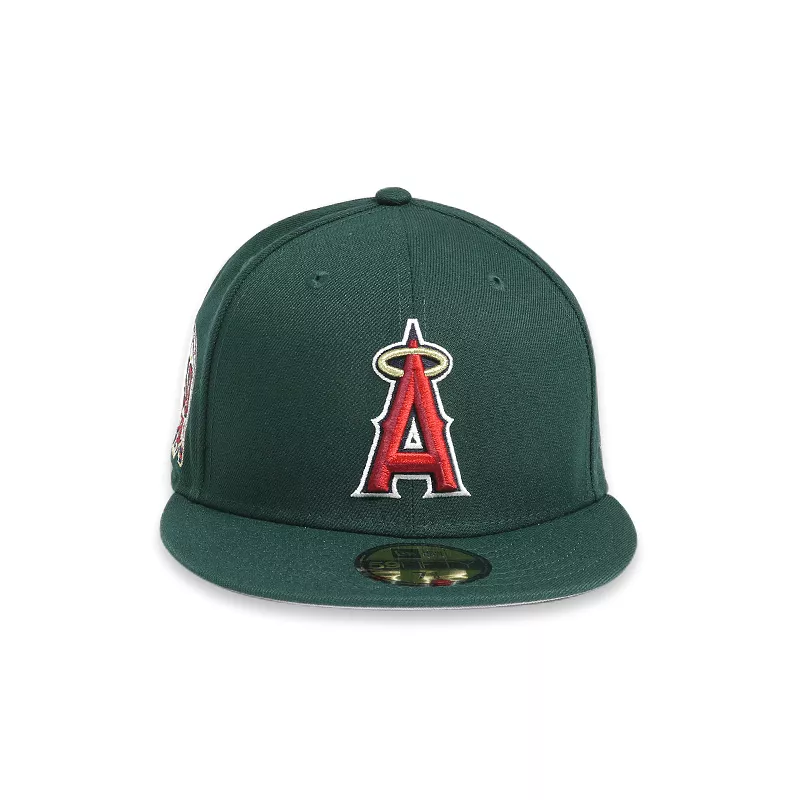 [70685658] Los Angeles Angels 50th Anniversary Green 59FIFTY Men's Fitted Hat