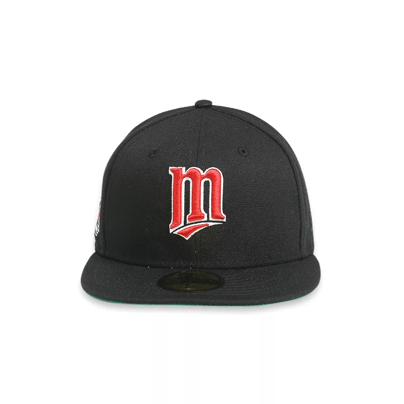 [70693417] Minnesota Twins 40 Anniversary Black 59FIFTY Men's Fitted Hat