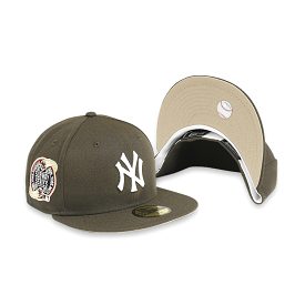 [70693448] New York Yankees  Subway Series Brown 59FIFTY Men's Fitted Hat