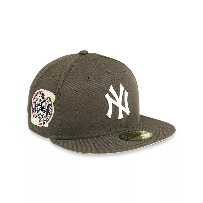 [70693448] New York Yankees  Subway Series Brown 59FIFTY Men's Fitted Hat