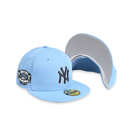 [70698993] New York Yankees Sky Blue 59FIFTY Men's Fitted Hat