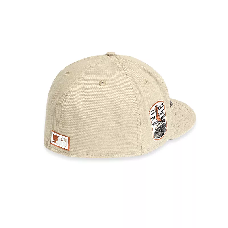 [70699248] St. Louis Cardinals 67 WS Tan 59FIFTY Men's Fitted Hat