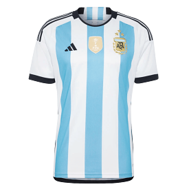 Adidas Argentina 2022 3-Star Winners Home Jersey