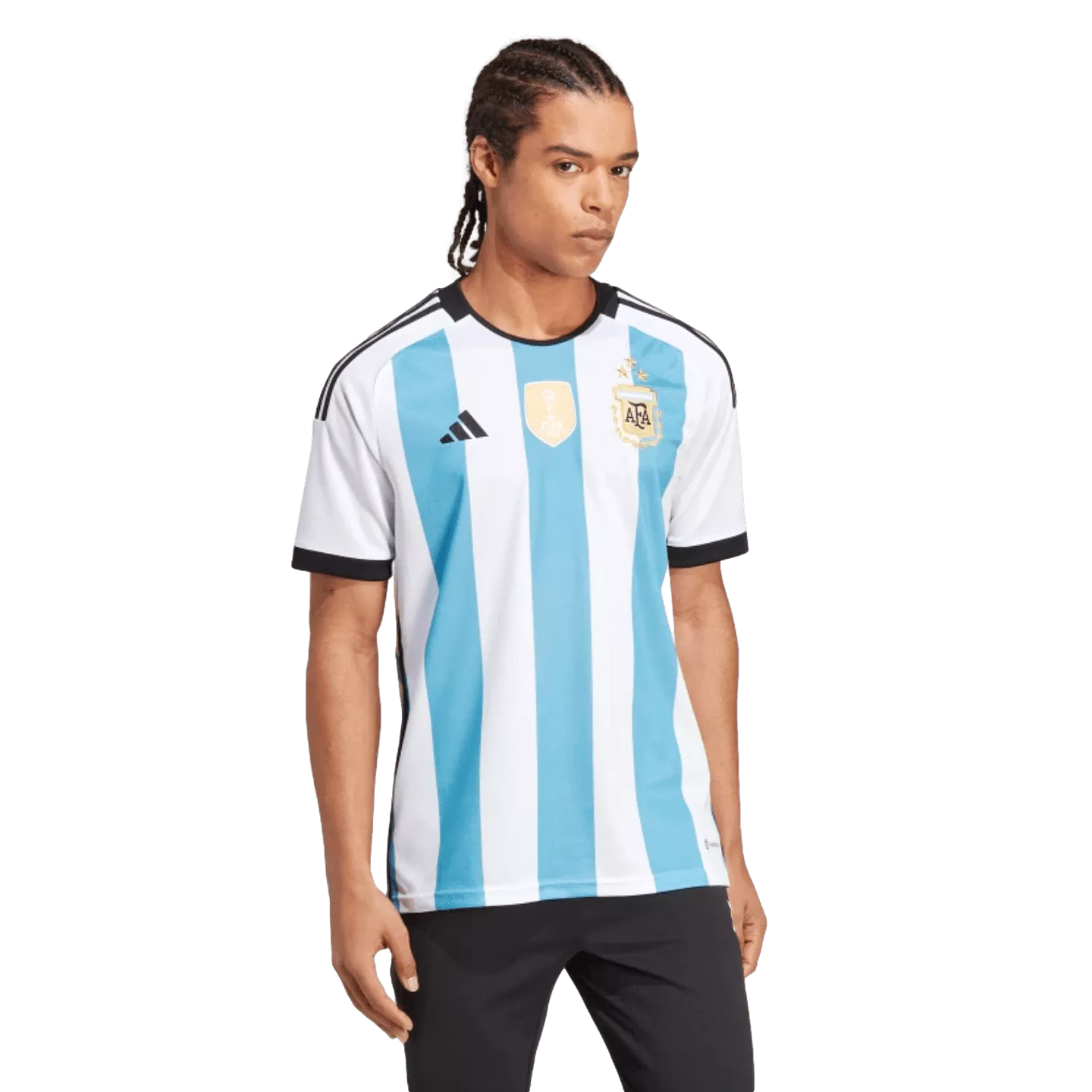 Adidas Argentina 2022 3-Star Winners Home Jersey