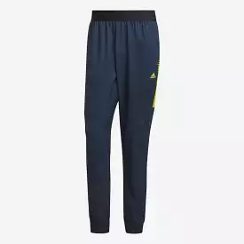 Adidas Men's Designed 2 Move Aeroready Pants Crew Navy/Acid Yellow