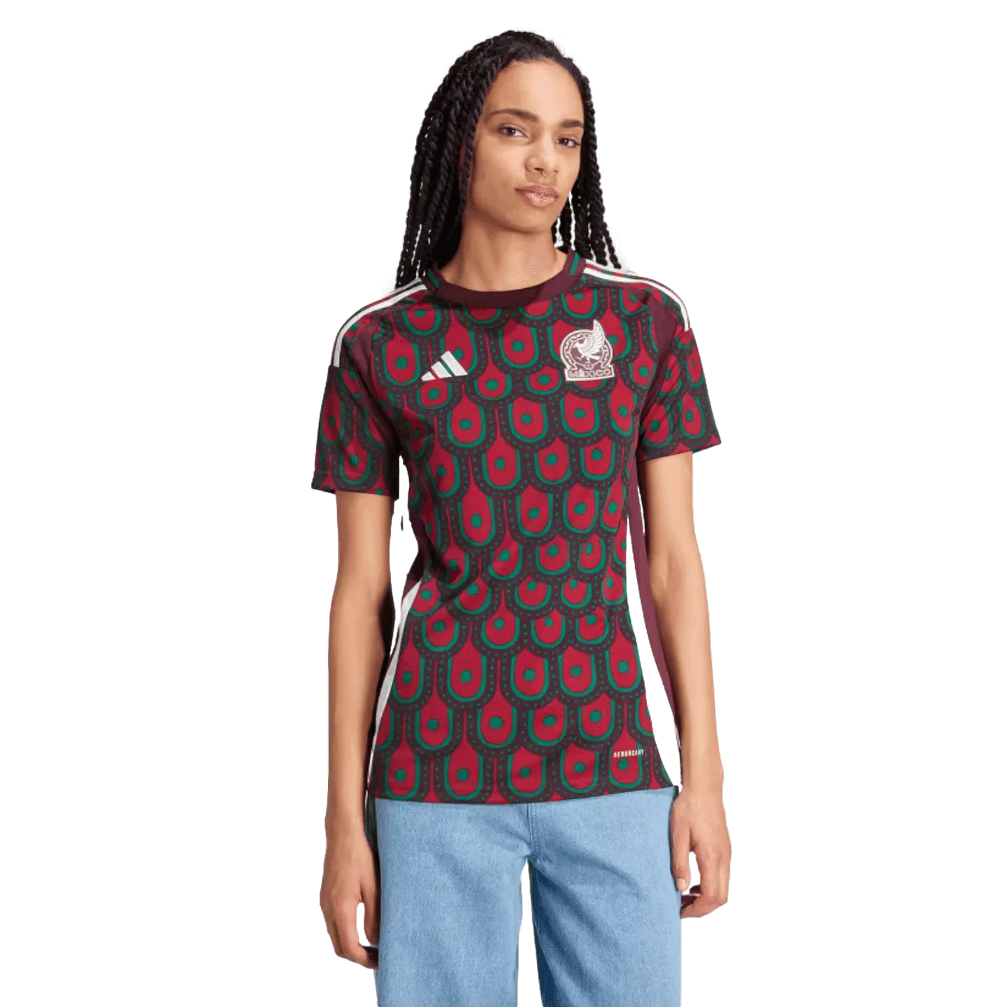 Adidas Mexico 2024 Womens Home Jersey