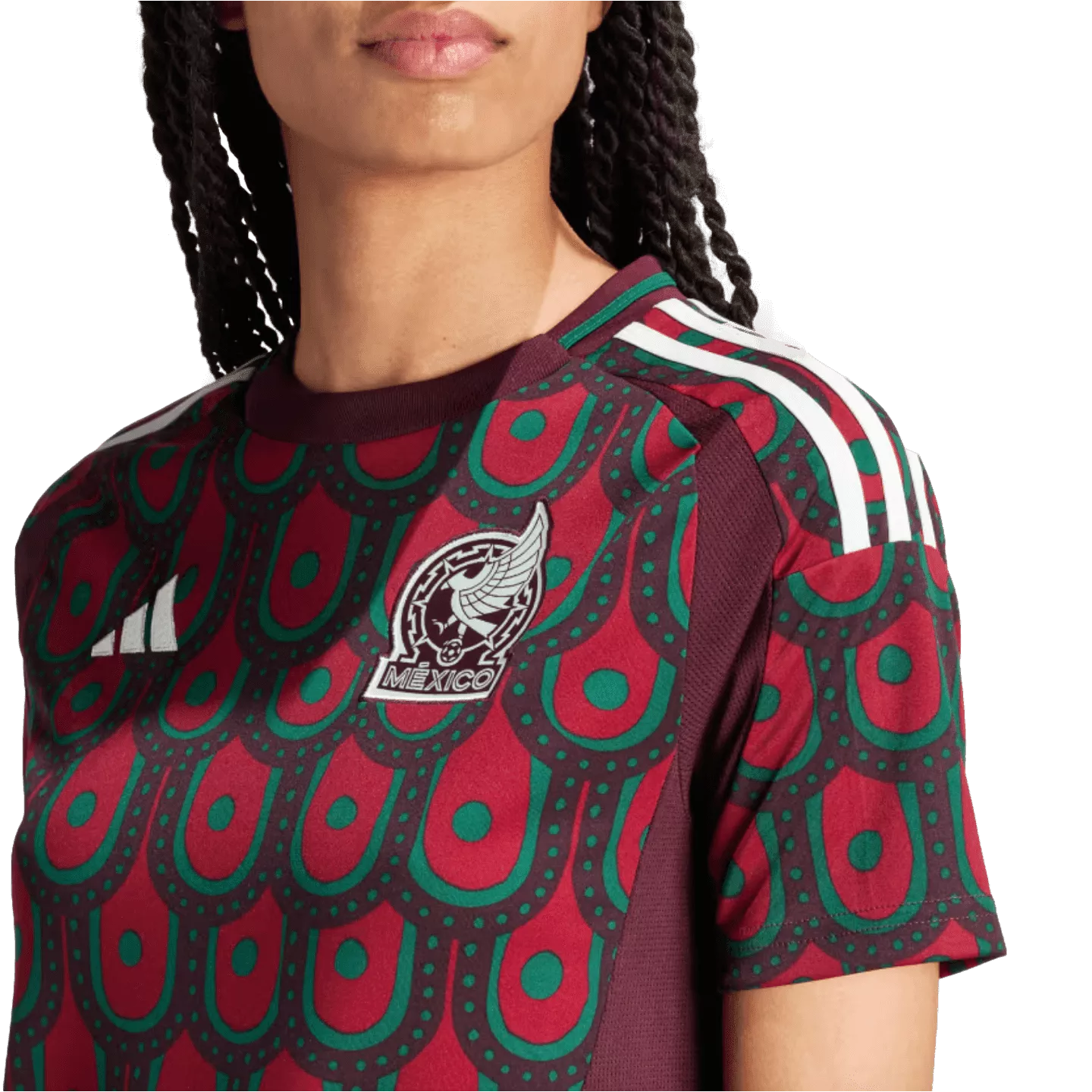 Adidas Mexico 2024 Womens Home Jersey