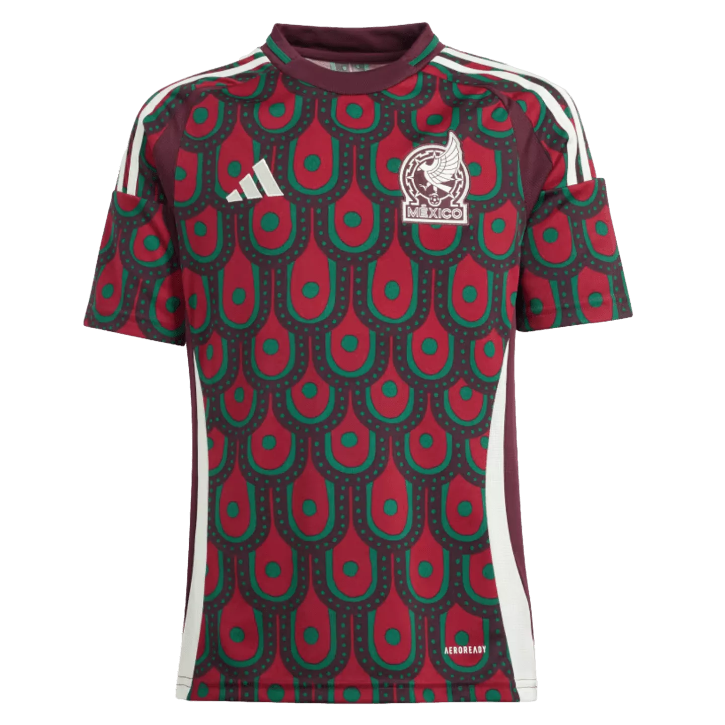 Adidas Mexico 2024 Youth Home Jersey