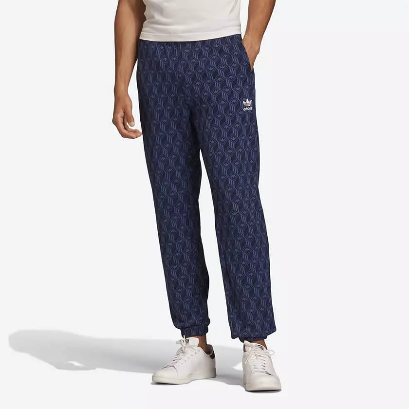 Adidas Originals Men's All Over Print Sweat Pants - Size Medium