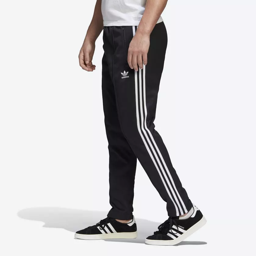 Adidas Originals Men's Beckenbauer Track Pants - Black