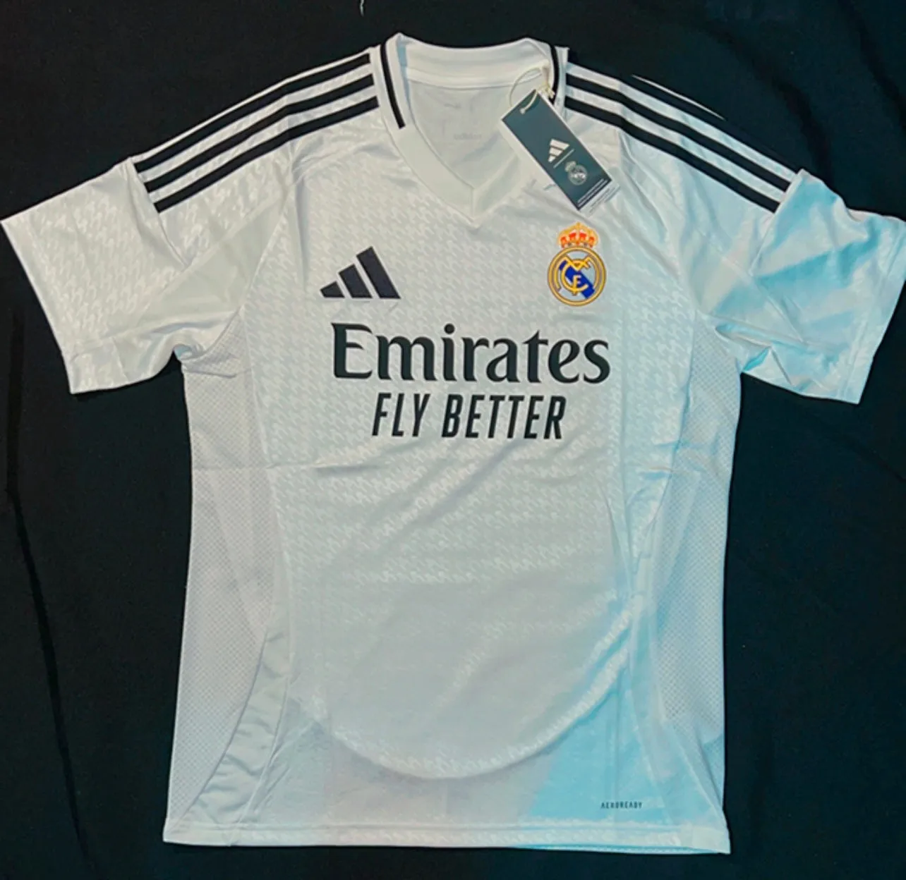 Adidas Real Madrid CF 2024 Home Authentic Replica Men Jersey