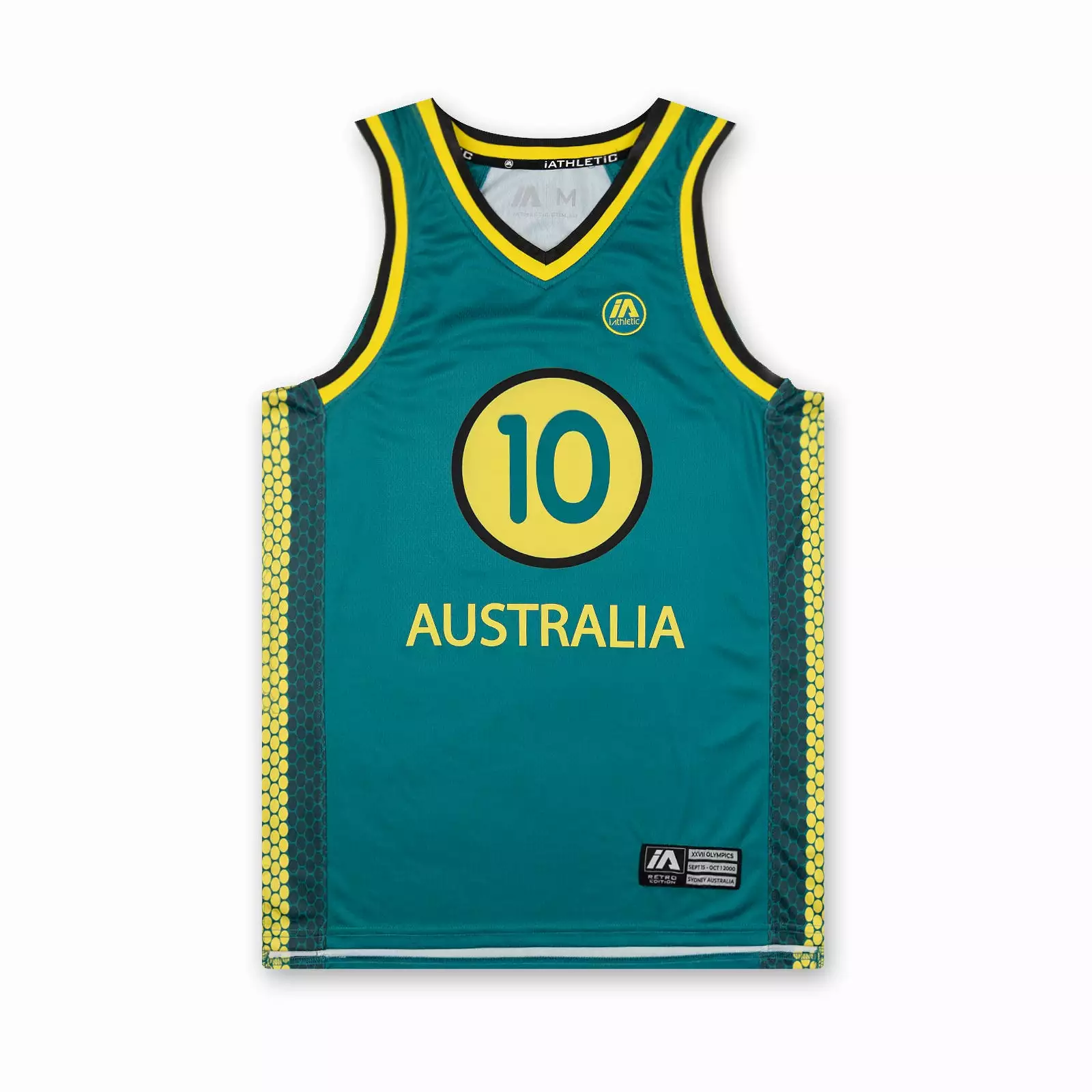 Andrew Gaze Australian Boomers 2000 Olympic Replica Jersey - Green