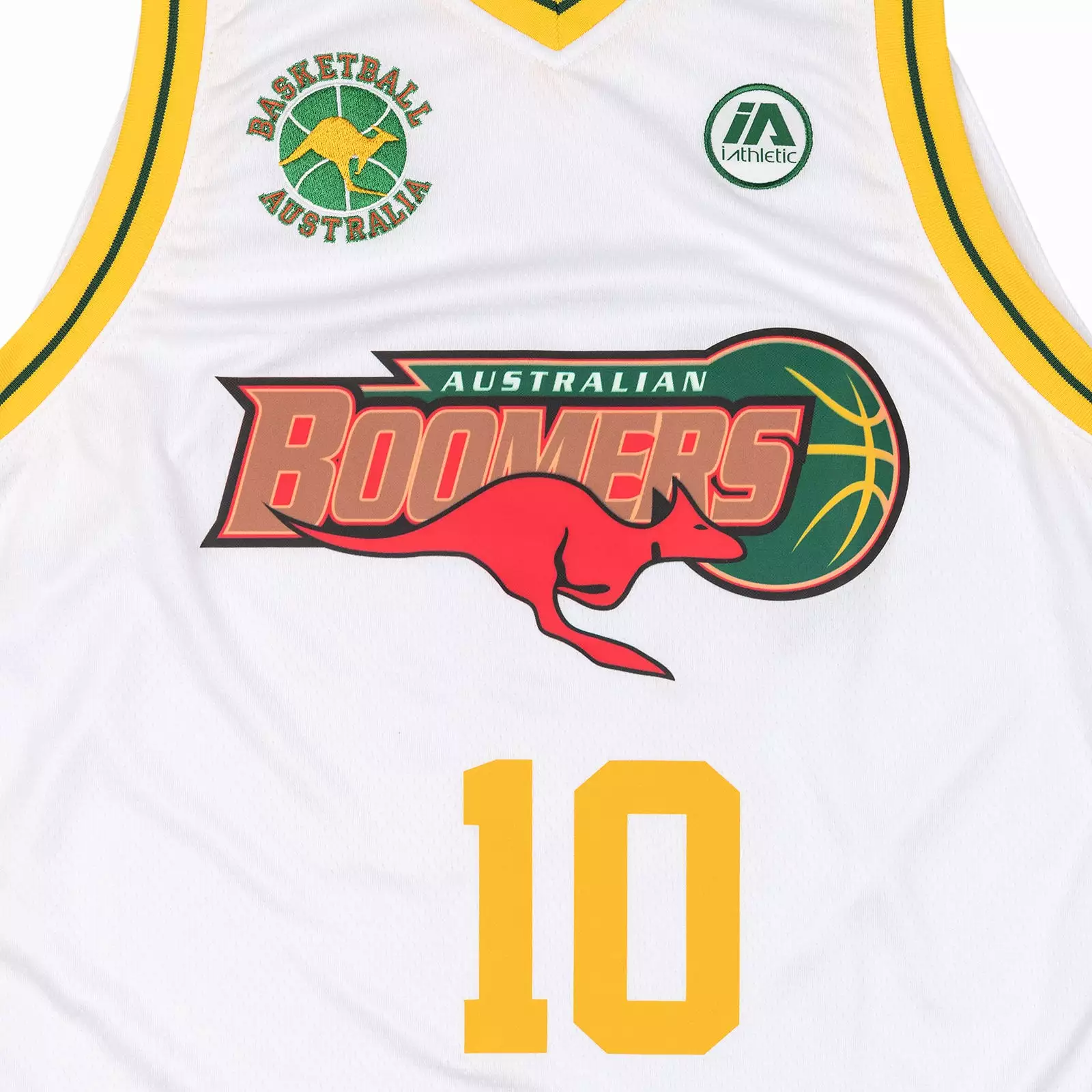 Andrew Gaze Australian Boomers 2000 Olympic Replica Jersey - White