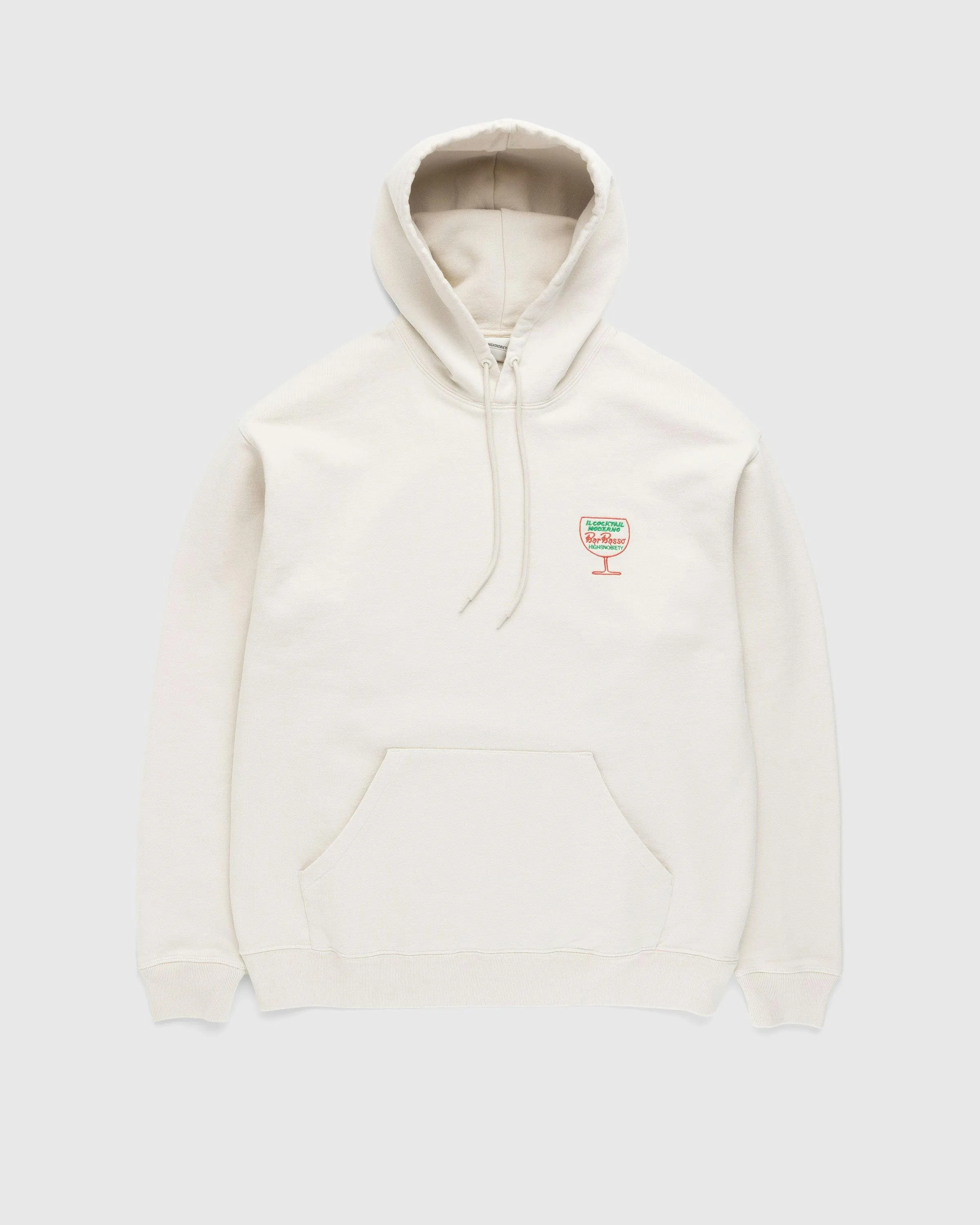 Bar Basso x Highsnobiety – Logo Hoodie Eggshell | Highsnobiety Shop