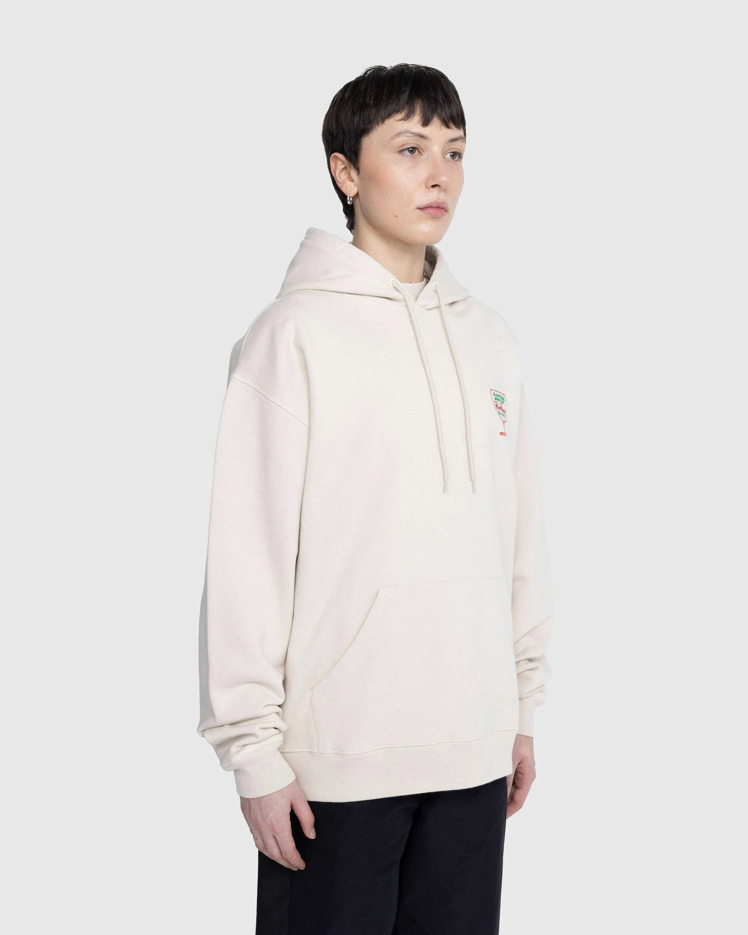 Bar Basso x Highsnobiety – Logo Hoodie Eggshell | Highsnobiety Shop