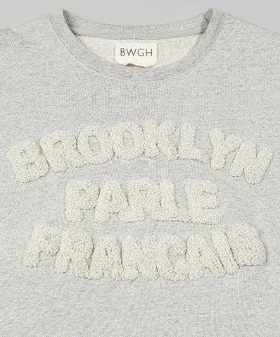 Brooklyn Parle Francais Sweater Grey