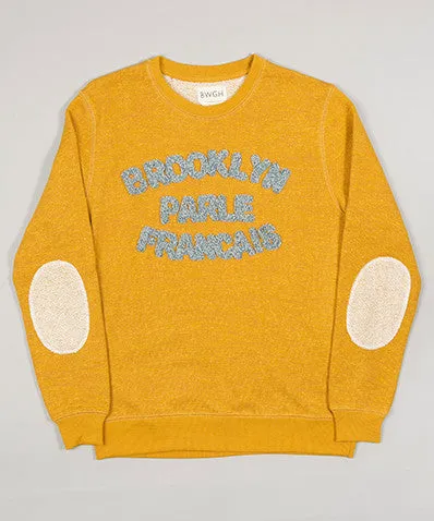 Brooklyn Parle Francais Sweater Mustard