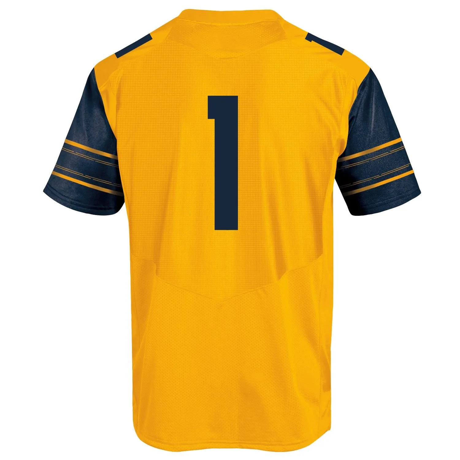 Cal Bears Under Armour Gold #1 HeatGear Loose Sideline Replica Football Jersey