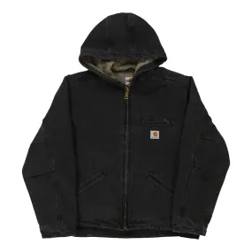 Carhartt Jacket - Large Black Cotton Blend