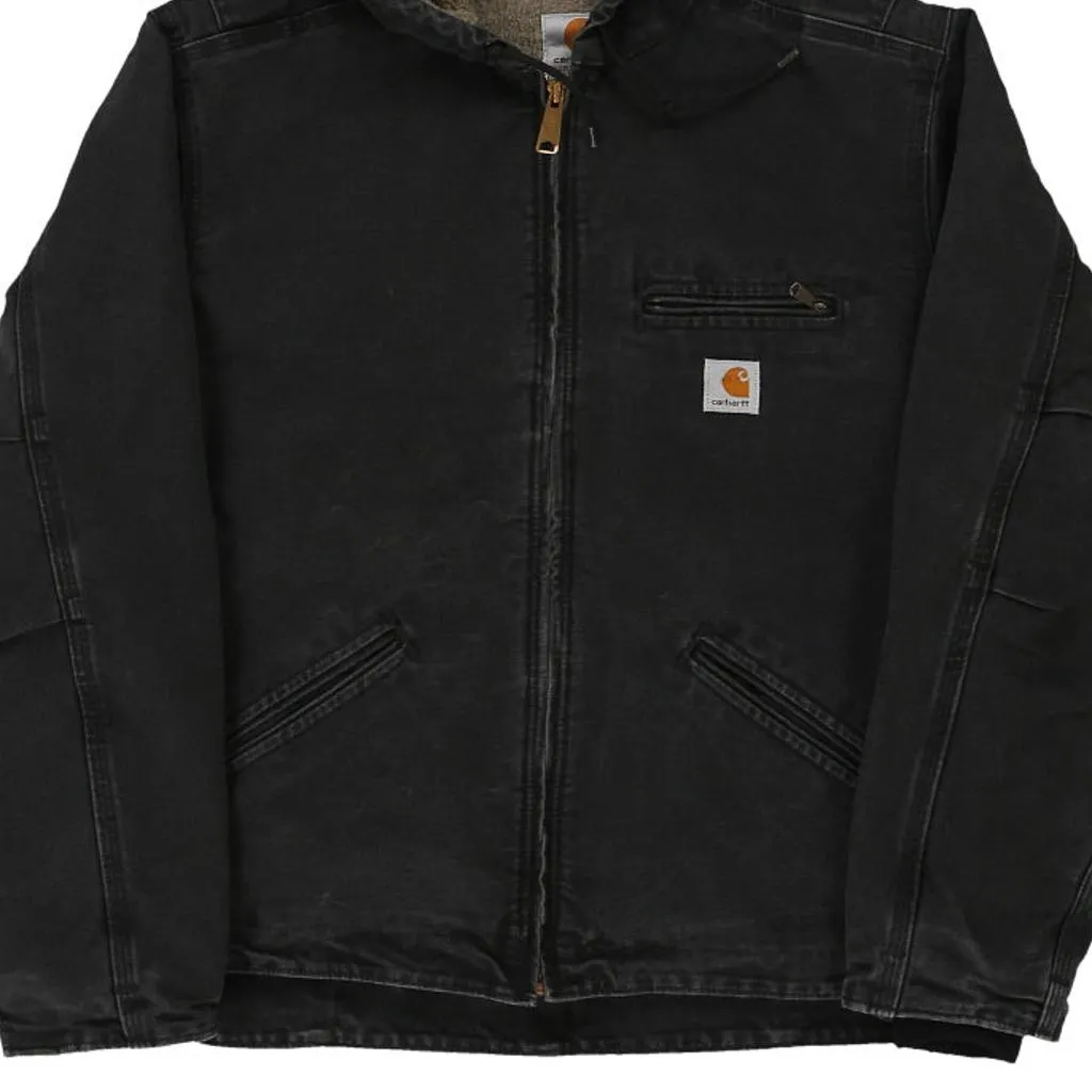 Carhartt Jacket - Large Black Cotton Blend