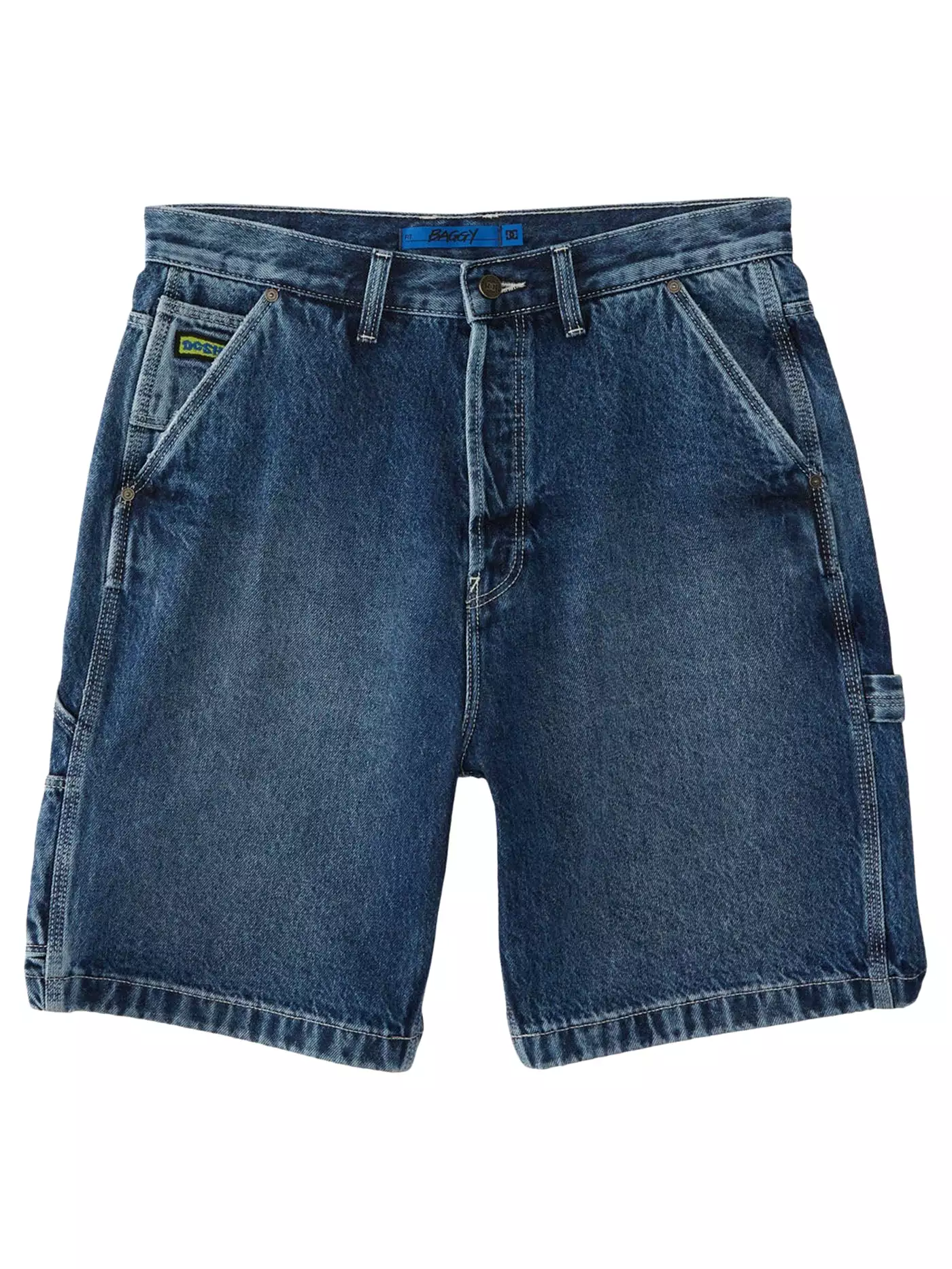 Carpenter Baggy Dark Indigo Shorts