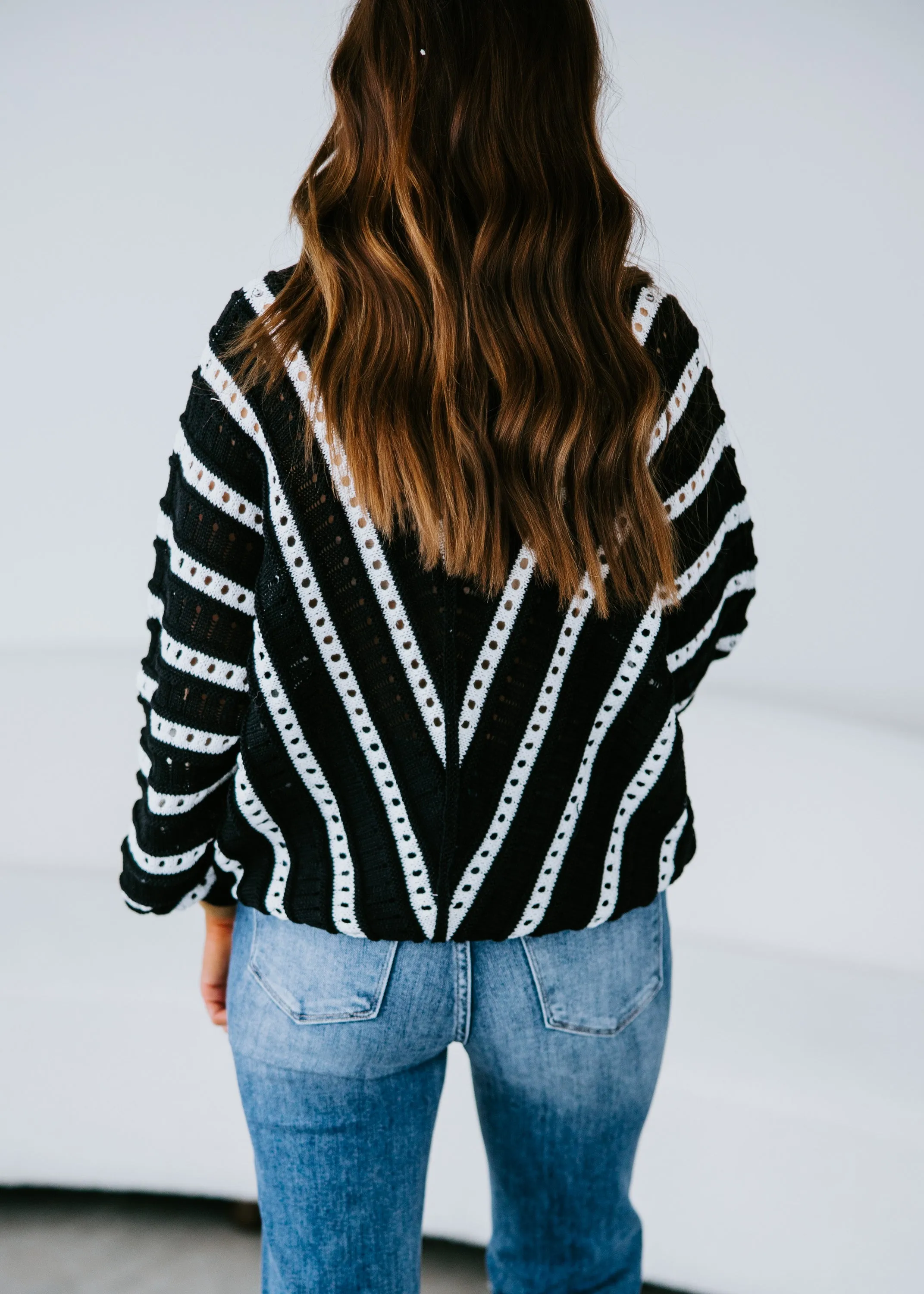 Chace Chevron Knit Sweater