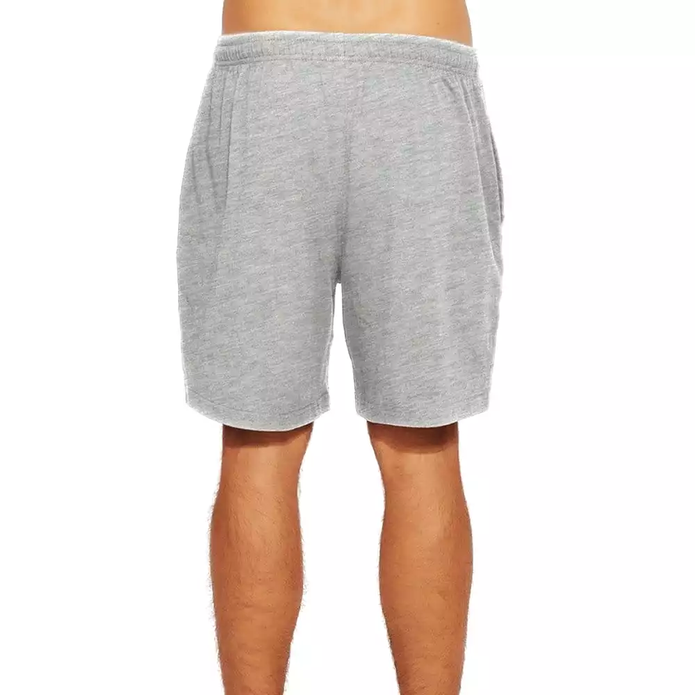 CHAMPION MEN'S C LOGO JERSEY GREY SHORTS